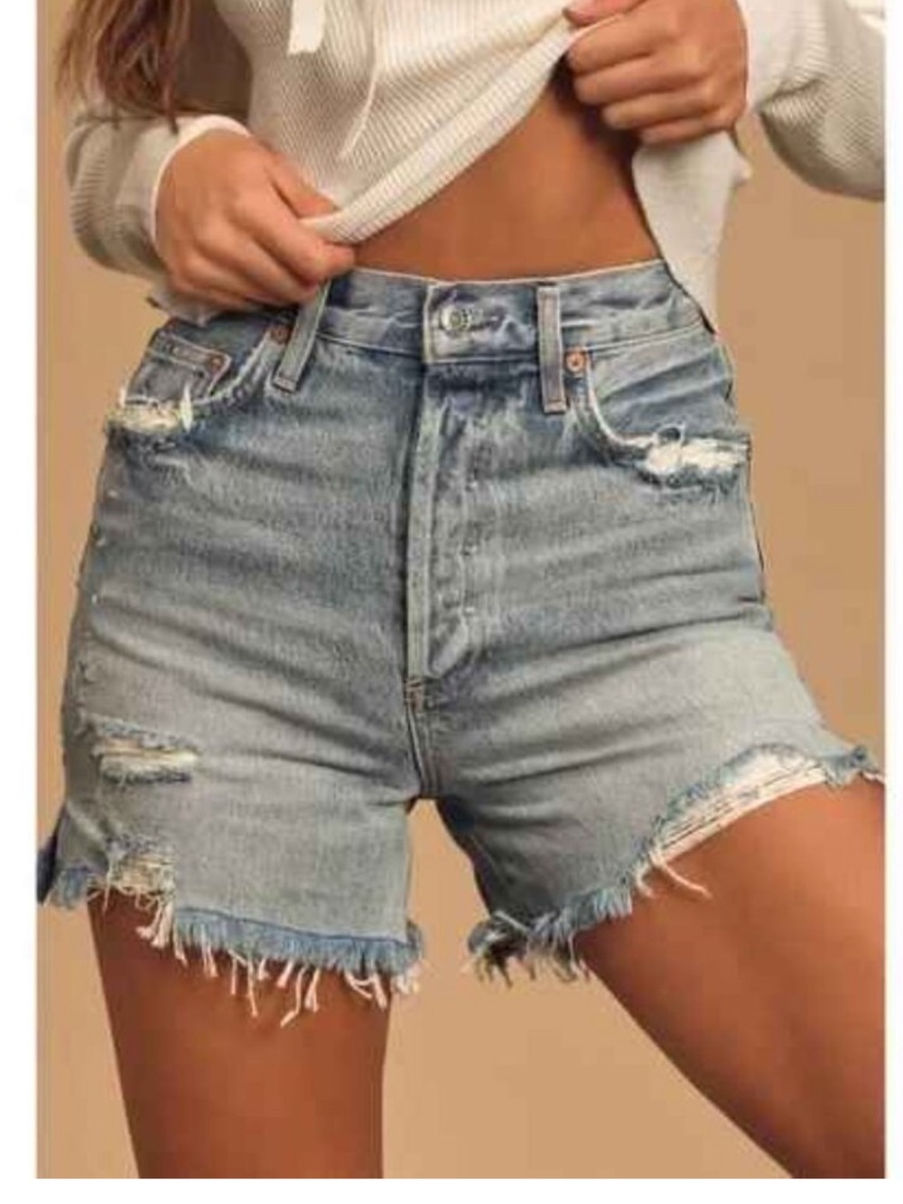 NEW Agolde Dee Denim
Shorts Ricochet Blue size 26
Jean Shorts NWT.   1 - Picture 6 of 11